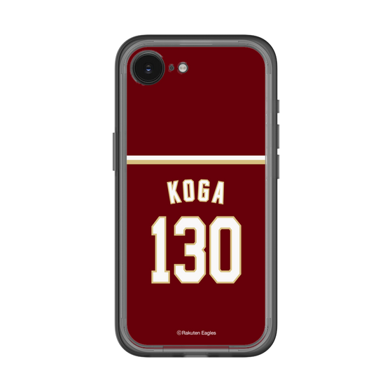 スリムプロテクションプレミアムケース［ 楽天イーグルス - #130 Koga - ビジター ］