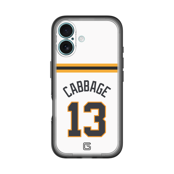スリムプロテクションプレミアムケース［ 読売ジャイアンツ - #13 CABBAGE - ホーム ］
