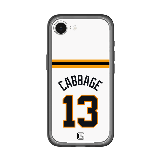 スリムプロテクションプレミアムケース［ 読売ジャイアンツ - #13 CABBAGE - ホーム ］