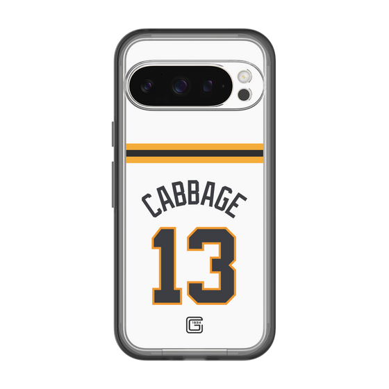 スリムプロテクションプレミアムケース［ 読売ジャイアンツ - #13 CABBAGE - ホーム ］