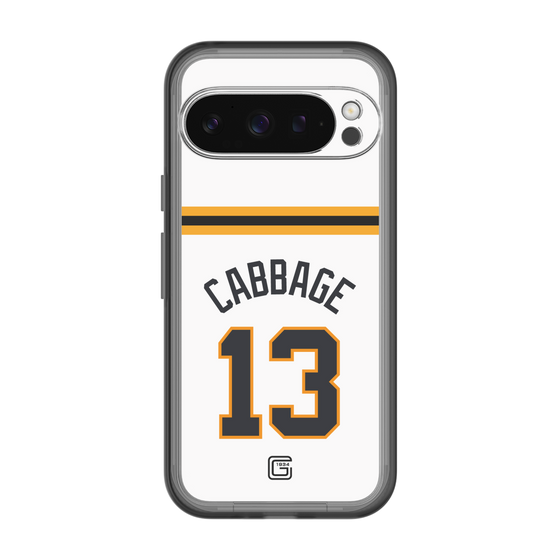 スリムプロテクションプレミアムケース［ 読売ジャイアンツ - #13 CABBAGE - ホーム ］