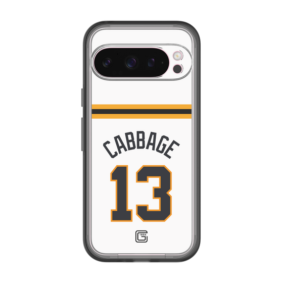 スリムプロテクションプレミアムケース［ 読売ジャイアンツ - #13 CABBAGE - ホーム ］