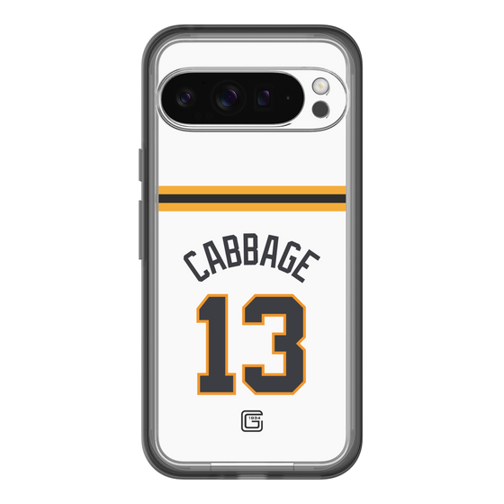 スリムプロテクションプレミアムケース［ 読売ジャイアンツ - #13 CABBAGE - ホーム ］