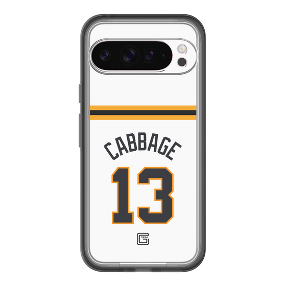 スリムプロテクションプレミアムケース［ 読売ジャイアンツ - #13 CABBAGE - ホーム ］