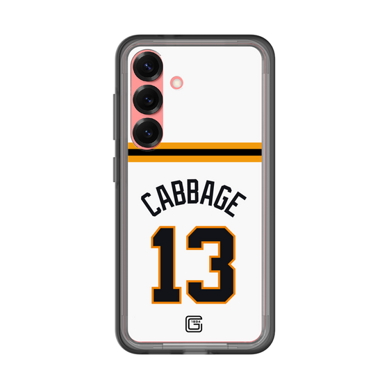 スリムプロテクションプレミアムケース［ 読売ジャイアンツ - #13 CABBAGE - ホーム ］