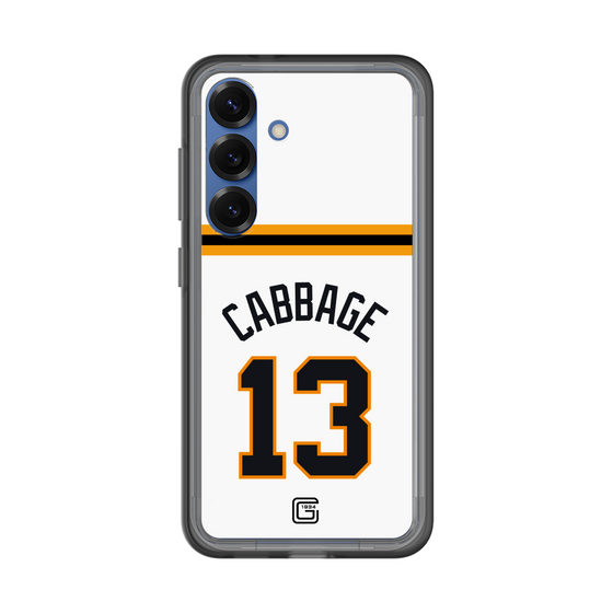 スリムプロテクションプレミアムケース［ 読売ジャイアンツ - #13 CABBAGE - ホーム ］