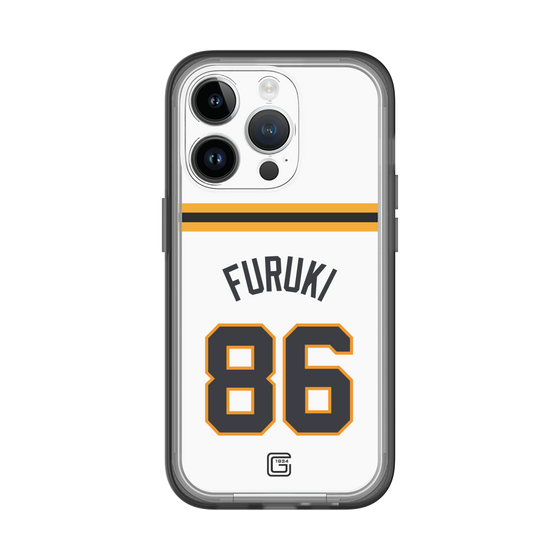 スリムプロテクションプレミアムケース［ 読売ジャイアンツ - #86 FURUKI - ホーム ］