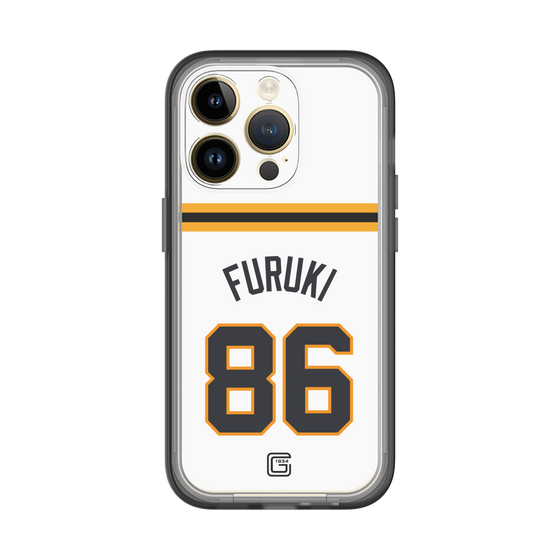 スリムプロテクションプレミアムケース［ 読売ジャイアンツ - #86 FURUKI - ホーム ］