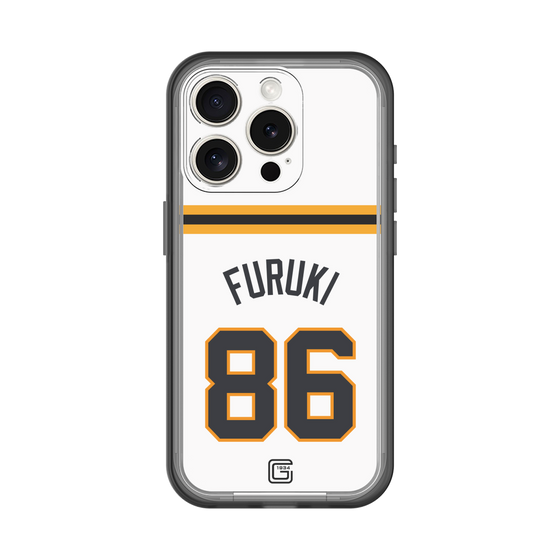 スリムプロテクションプレミアムケース［ 読売ジャイアンツ - #86 FURUKI - ホーム ］