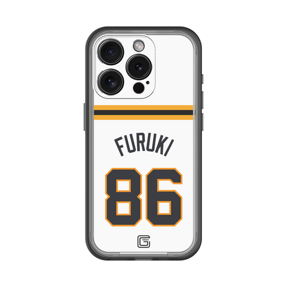スリムプロテクションプレミアムケース［ 読売ジャイアンツ - #86 FURUKI - ホーム ］