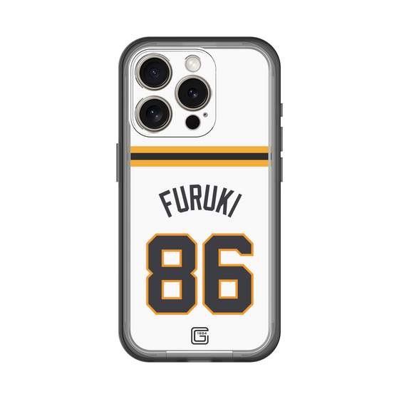 スリムプロテクションプレミアムケース［ 読売ジャイアンツ - #86 FURUKI - ホーム ］