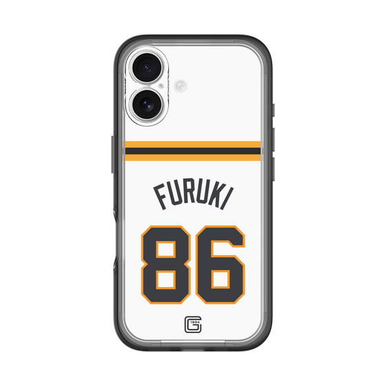 スリムプロテクションプレミアムケース［ 読売ジャイアンツ - #86 FURUKI - ホーム ］