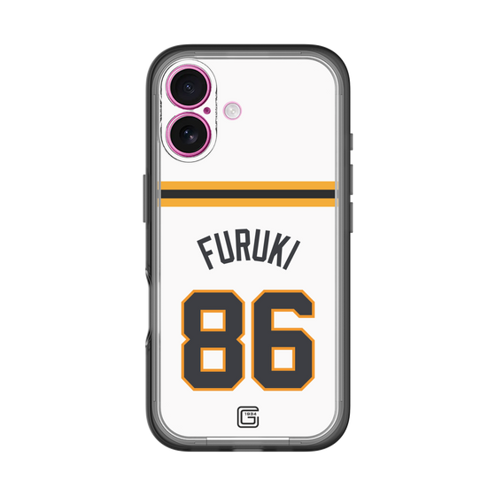 スリムプロテクションプレミアムケース［ 読売ジャイアンツ - #86 FURUKI - ホーム ］
