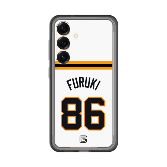 スリムプロテクションプレミアムケース［ 読売ジャイアンツ - #86 FURUKI - ホーム ］