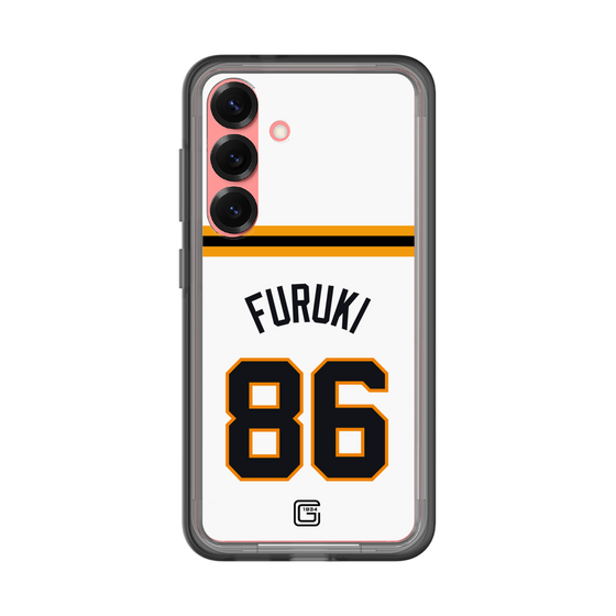 スリムプロテクションプレミアムケース［ 読売ジャイアンツ - #86 FURUKI - ホーム ］
