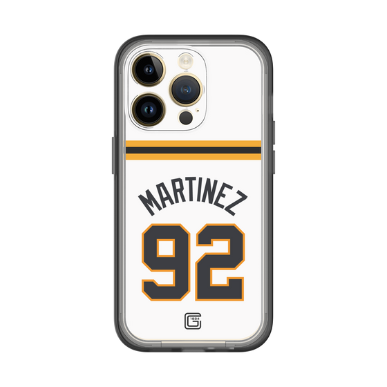 スリムプロテクションプレミアムケース［ 読売ジャイアンツ - #92 MARTINEZ - ホーム ］