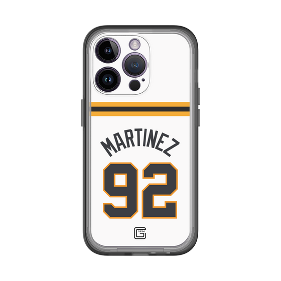 スリムプロテクションプレミアムケース［ 読売ジャイアンツ - #92 MARTINEZ - ホーム ］