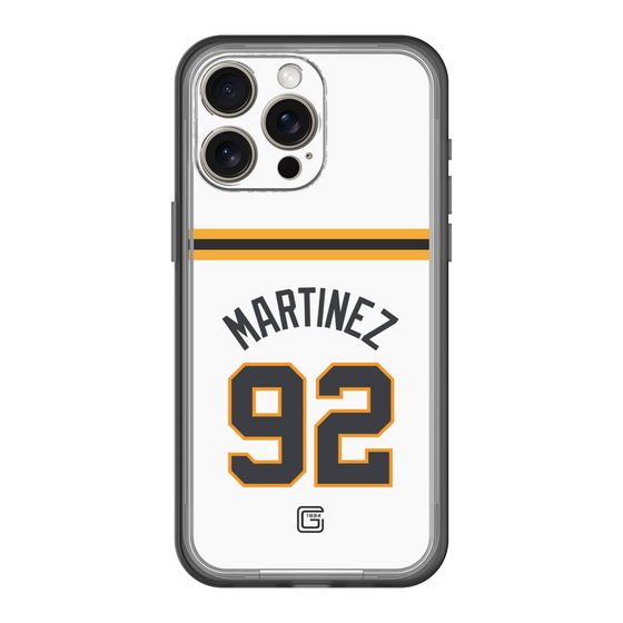 スリムプロテクションプレミアムケース［ 読売ジャイアンツ - #92 MARTINEZ - ホーム ］