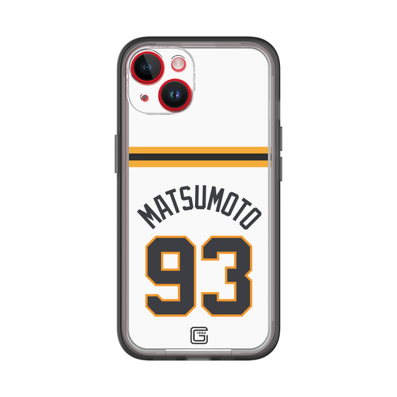 スリムプロテクションプレミアムケース［ 読売ジャイアンツ - #93 MATSUMOTO - ホーム ］