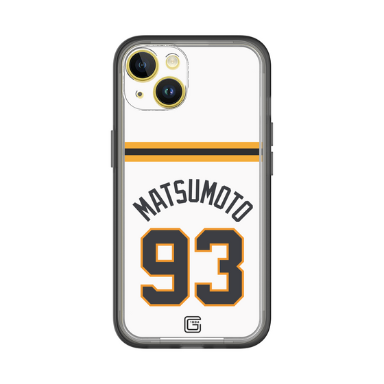 スリムプロテクションプレミアムケース［ 読売ジャイアンツ - #93 MATSUMOTO - ホーム ］