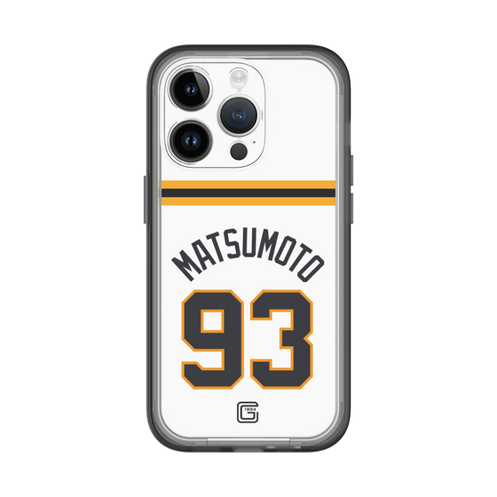 スリムプロテクションプレミアムケース［ 読売ジャイアンツ - #93 MATSUMOTO - ホーム ］