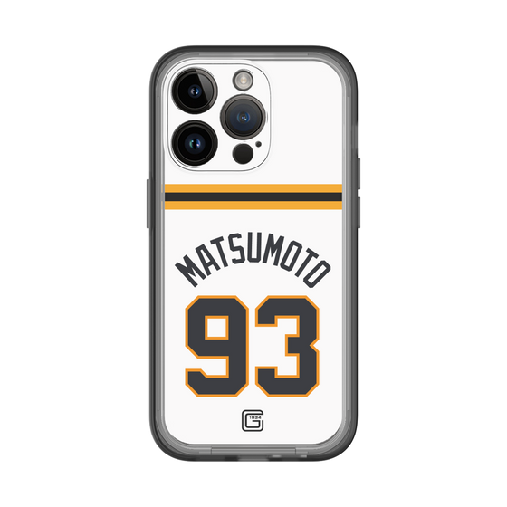 スリムプロテクションプレミアムケース［ 読売ジャイアンツ - #93 MATSUMOTO - ホーム ］