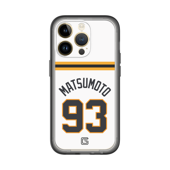スリムプロテクションプレミアムケース［ 読売ジャイアンツ - #93 MATSUMOTO - ホーム ］