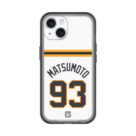 スリムプロテクションプレミアムケース［ 読売ジャイアンツ - #93 MATSUMOTO - ホーム ］