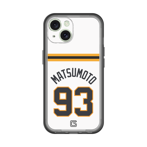 スリムプロテクションプレミアムケース［ 読売ジャイアンツ - #93 MATSUMOTO - ホーム ］