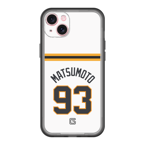 スリムプロテクションプレミアムケース［ 読売ジャイアンツ - #93 MATSUMOTO - ホーム ］