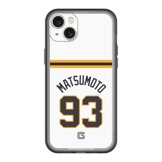 スリムプロテクションプレミアムケース［ 読売ジャイアンツ - #93 MATSUMOTO - ホーム ］