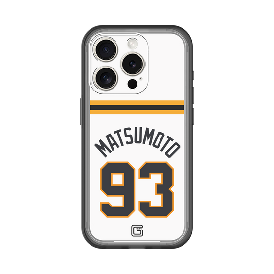 スリムプロテクションプレミアムケース［ 読売ジャイアンツ - #93 MATSUMOTO - ホーム ］