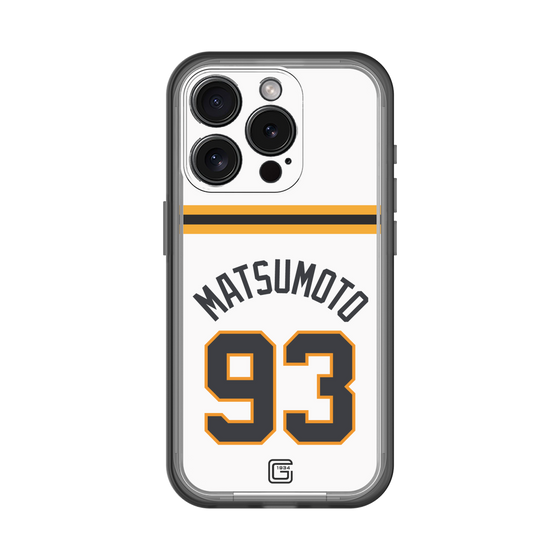 スリムプロテクションプレミアムケース［ 読売ジャイアンツ - #93 MATSUMOTO - ホーム ］