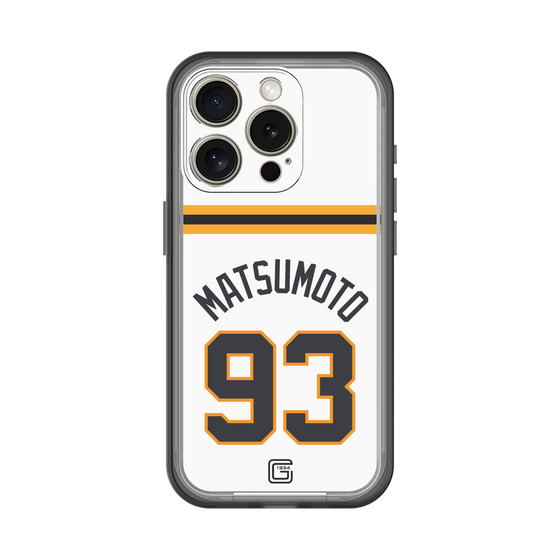 スリムプロテクションプレミアムケース［ 読売ジャイアンツ - #93 MATSUMOTO - ホーム ］