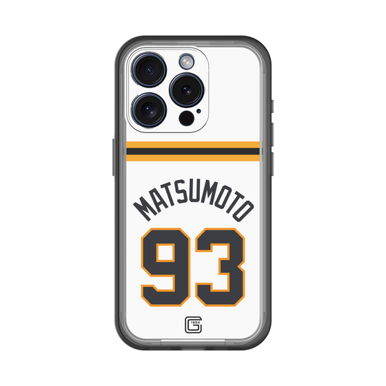 スリムプロテクションプレミアムケース［ 読売ジャイアンツ - #93 MATSUMOTO - ホーム ］