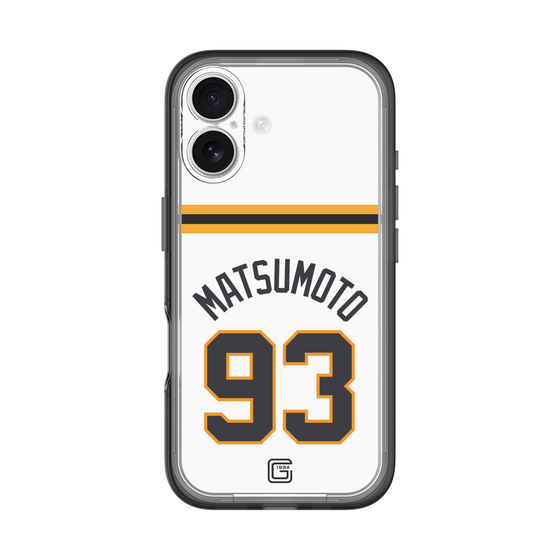 スリムプロテクションプレミアムケース［ 読売ジャイアンツ - #93 MATSUMOTO - ホーム ］