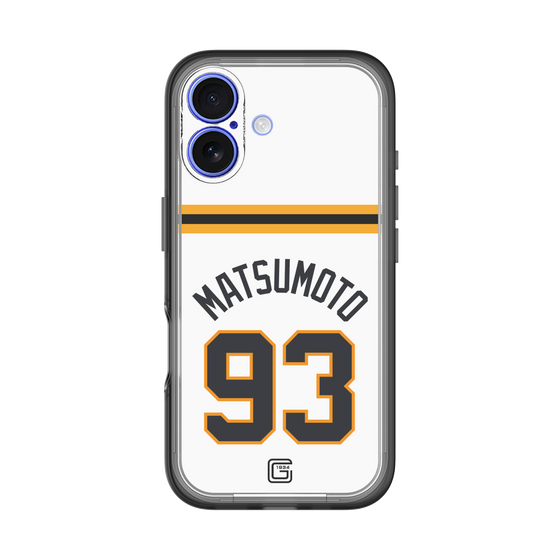 スリムプロテクションプレミアムケース［ 読売ジャイアンツ - #93 MATSUMOTO - ホーム ］