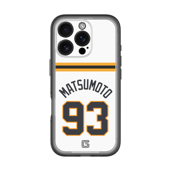 スリムプロテクションプレミアムケース［ 読売ジャイアンツ - #93 MATSUMOTO - ホーム ］