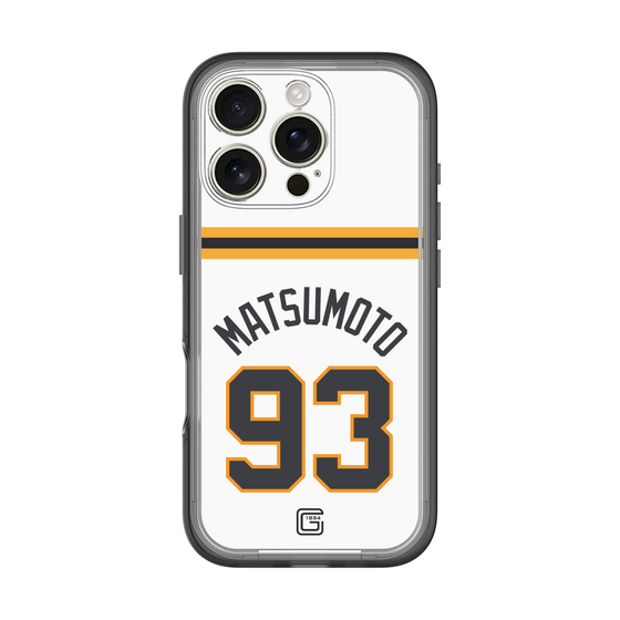 スリムプロテクションプレミアムケース［ 読売ジャイアンツ - #93 MATSUMOTO - ホーム ］
