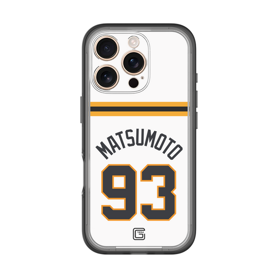 スリムプロテクションプレミアムケース［ 読売ジャイアンツ - #93 MATSUMOTO - ホーム ］