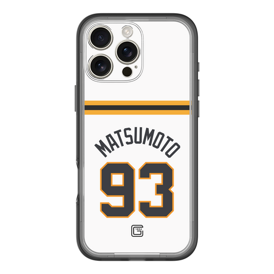 スリムプロテクションプレミアムケース［ 読売ジャイアンツ - #93 MATSUMOTO - ホーム ］