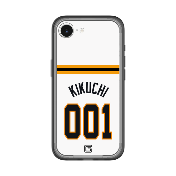 スリムプロテクションプレミアムケース［ 読売ジャイアンツ - #001 KIKUCHI - ホーム ］