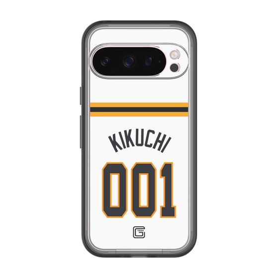 スリムプロテクションプレミアムケース［ 読売ジャイアンツ - #001 KIKUCHI - ホーム ］