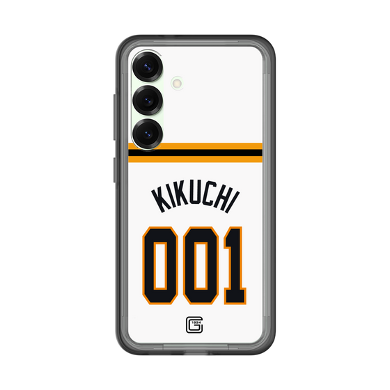 スリムプロテクションプレミアムケース［ 読売ジャイアンツ - #001 KIKUCHI - ホーム ］
