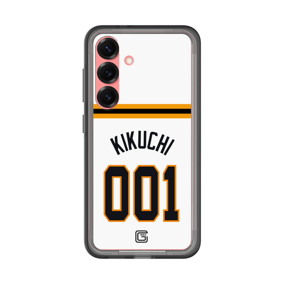 スリムプロテクションプレミアムケース［ 読売ジャイアンツ - #001 KIKUCHI - ホーム ］