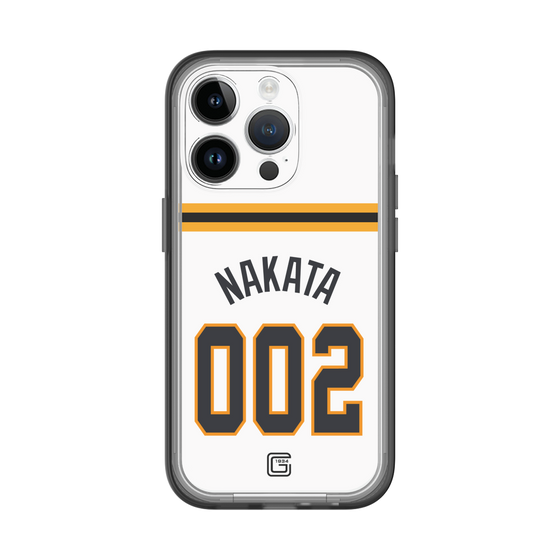 スリムプロテクションプレミアムケース［ 読売ジャイアンツ - #002 NAKATA - ホーム ］