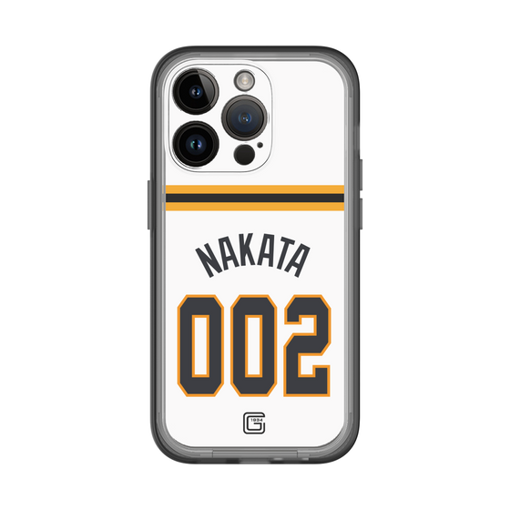 スリムプロテクションプレミアムケース［ 読売ジャイアンツ - #002 NAKATA - ホーム ］