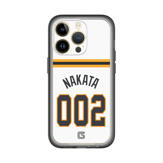 スリムプロテクションプレミアムケース［ 読売ジャイアンツ - #002 NAKATA - ホーム ］