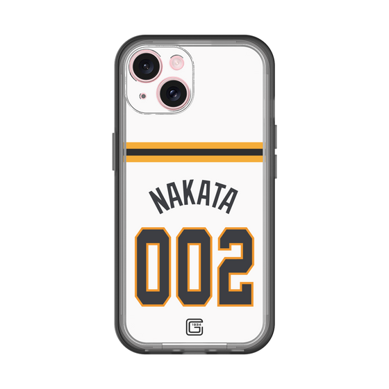 スリムプロテクションプレミアムケース［ 読売ジャイアンツ - #002 NAKATA - ホーム ］