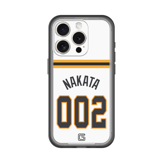 スリムプロテクションプレミアムケース［ 読売ジャイアンツ - #002 NAKATA - ホーム ］